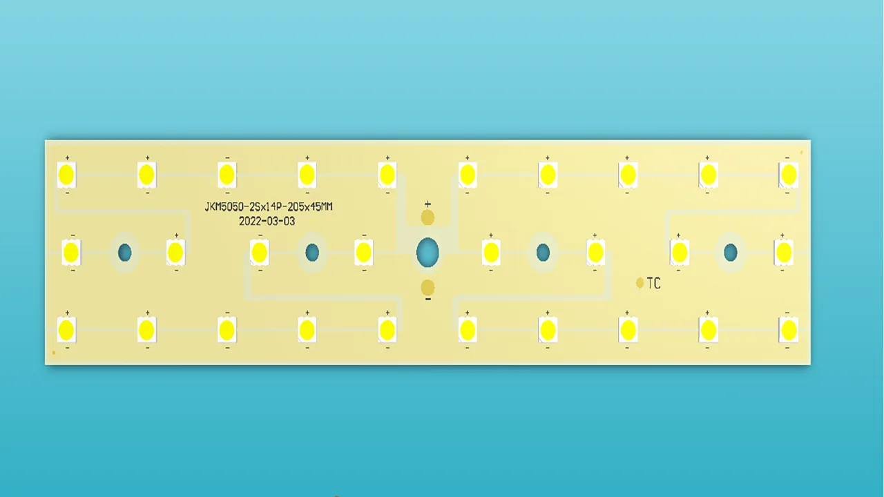 112W LED PCB Modules For Streetlights Floodlights