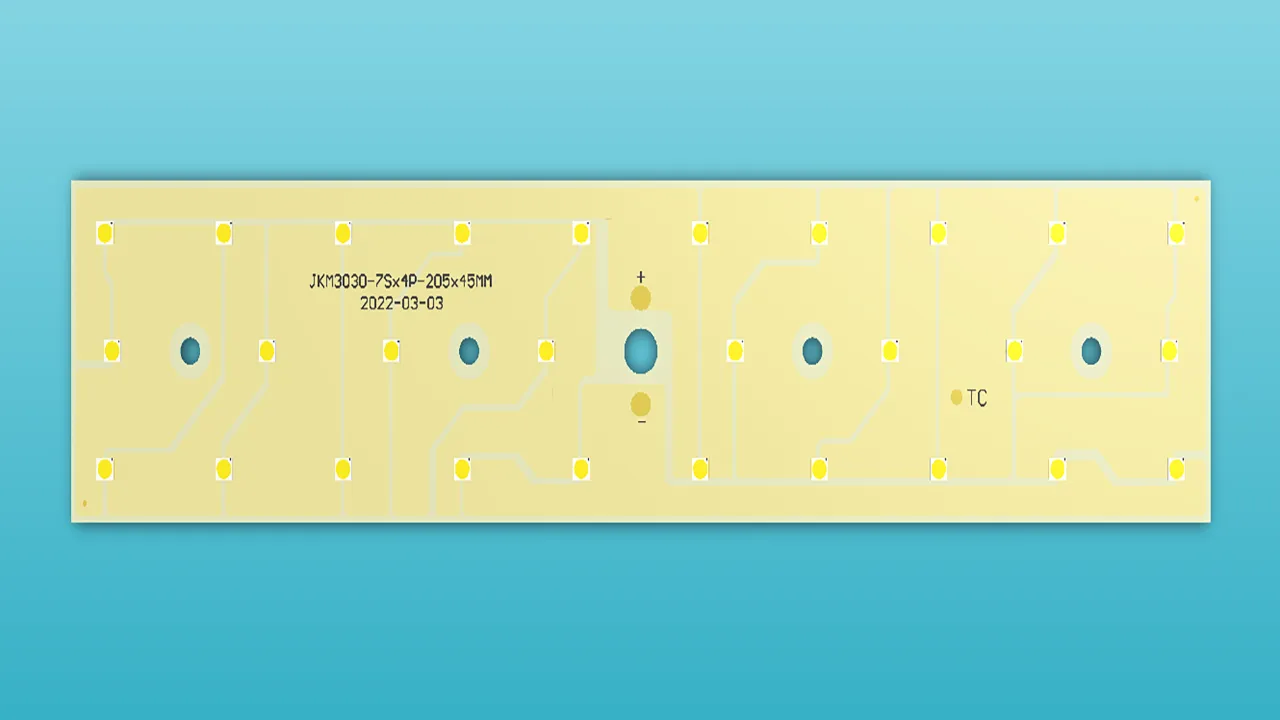 28W LED PCB Modules For Streetlights Floodlights